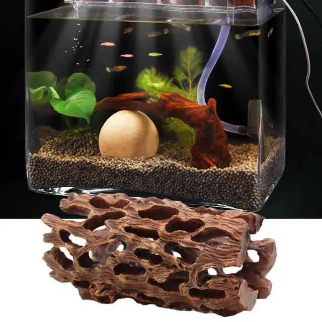 Housoutil Fish Tanks Fishnets Large Aquarium Net Telescopic Rod Ornamental  Shrimp 3D Three-Dimensional : : Pet Supplies