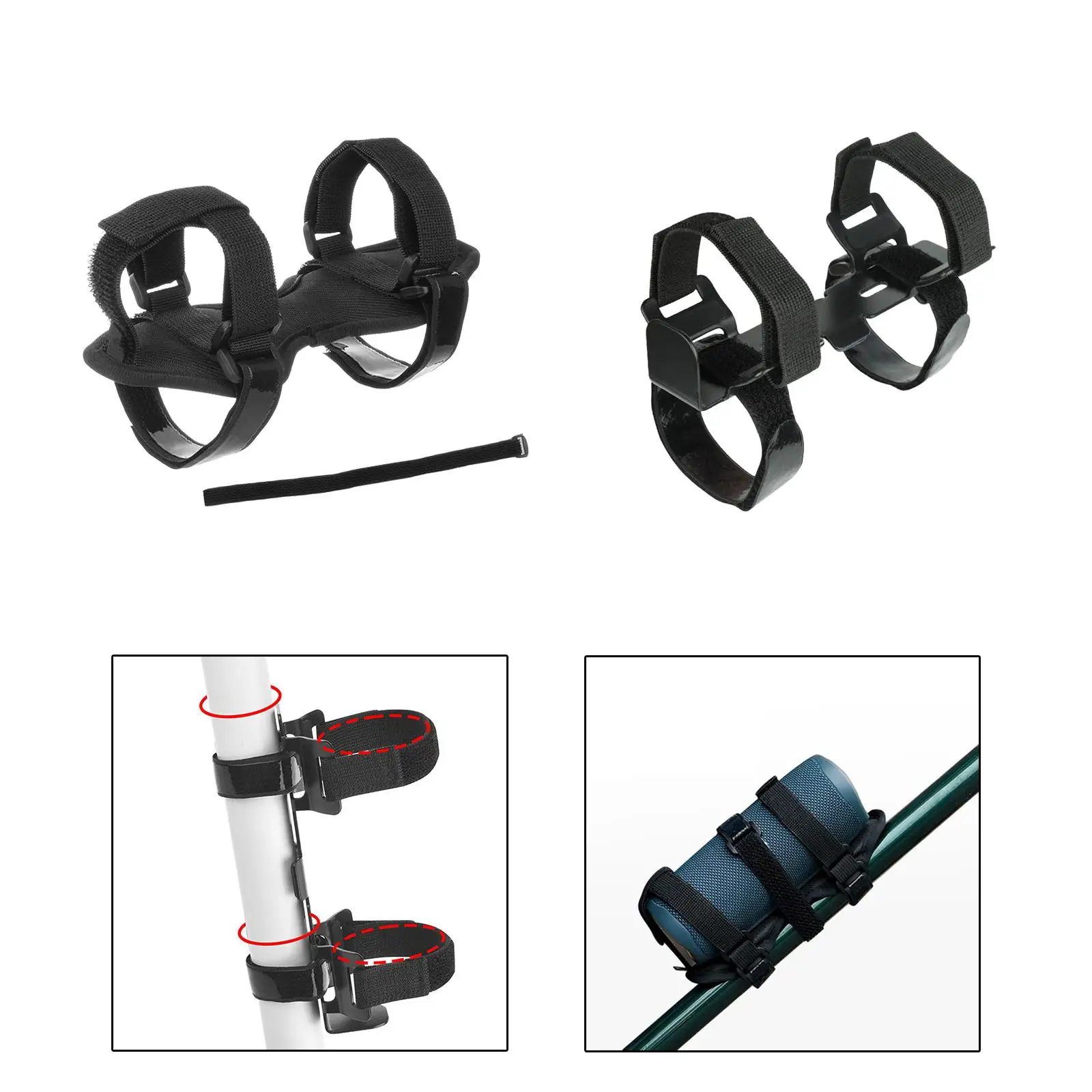 MTB Bicycle Portable Speaker Mount Cups Stand Ultralight for Bicycle Railing