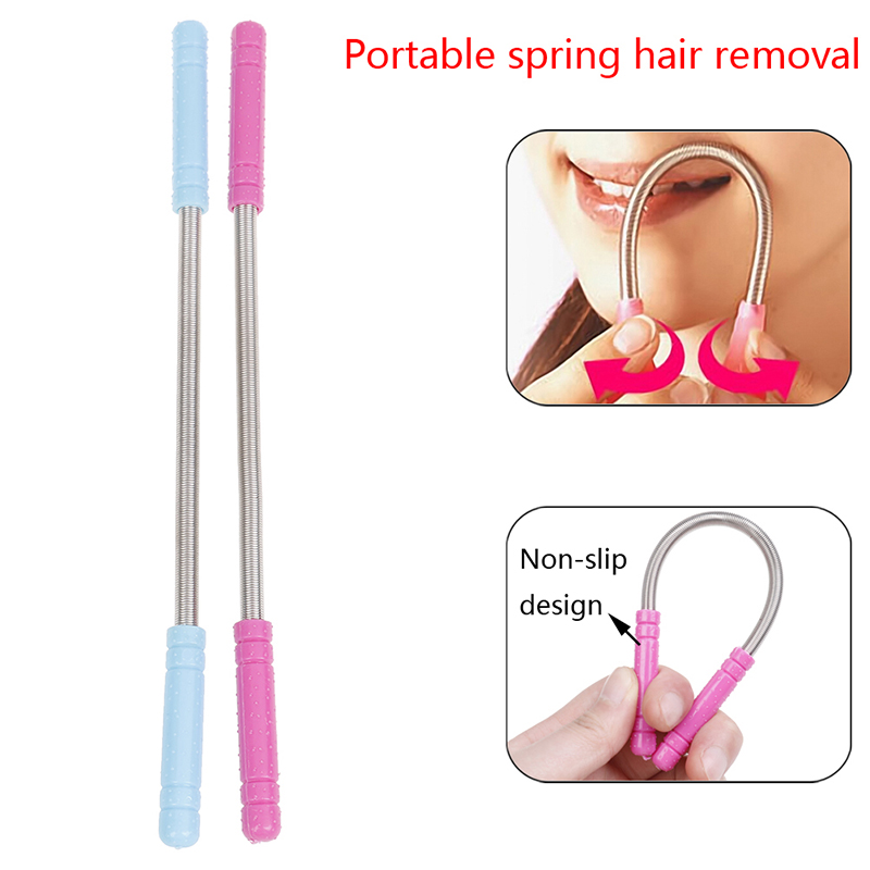 Best of 4 Styles New Facial Hair Remover Depilador Facial Facial Remover Spring Smooth Spring Face Hair Remover Removal Stick Epilator Reviews & Tips