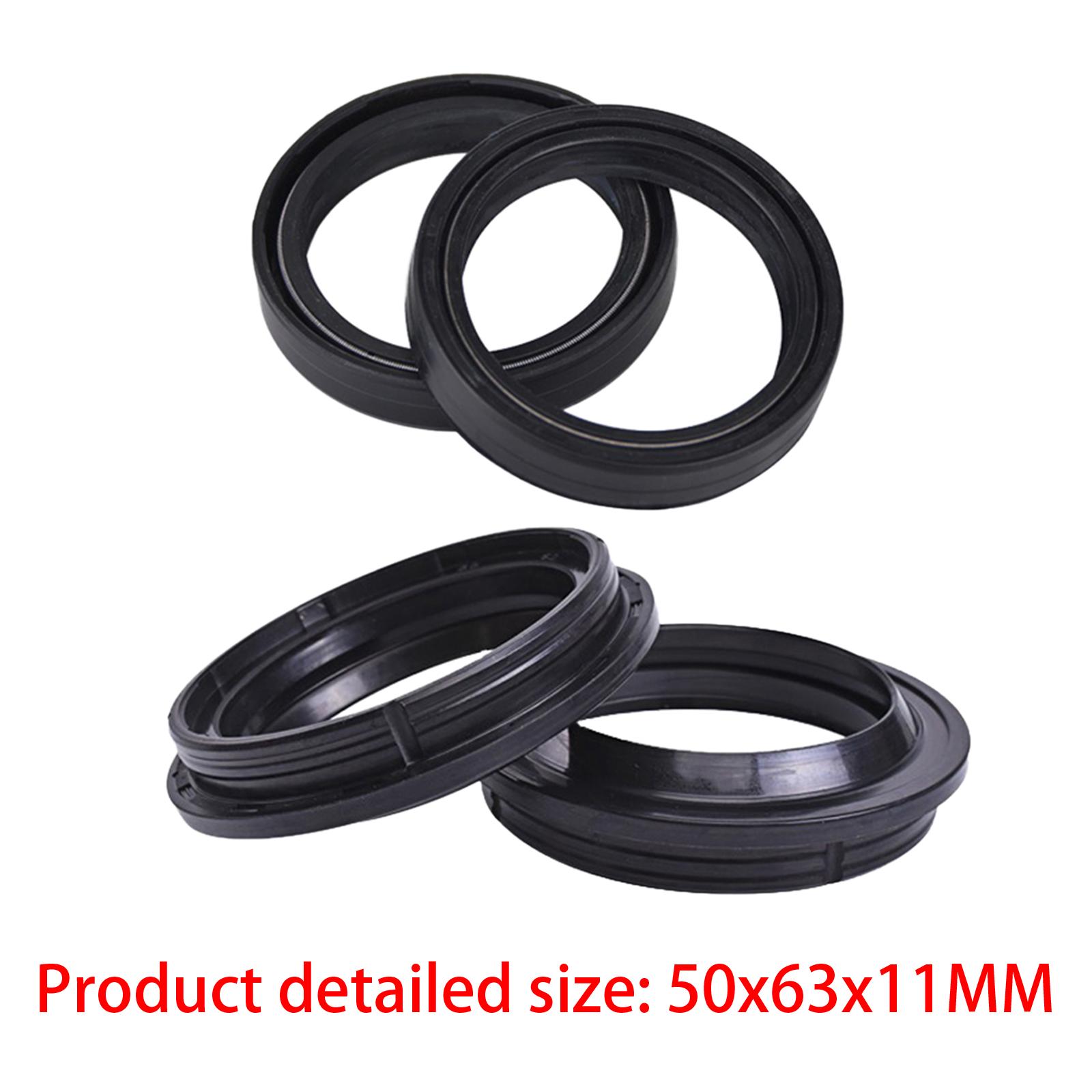 Front Fork Damper Oil Seal Dust Seal 50x63x11mm for TM Racing EN300