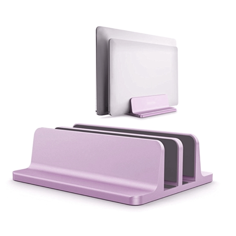 Support Latéral Réglable Pour Ordinateur Portable - Fixation Sans Perçage - Pour Bureau - En Aluminium Et ABS