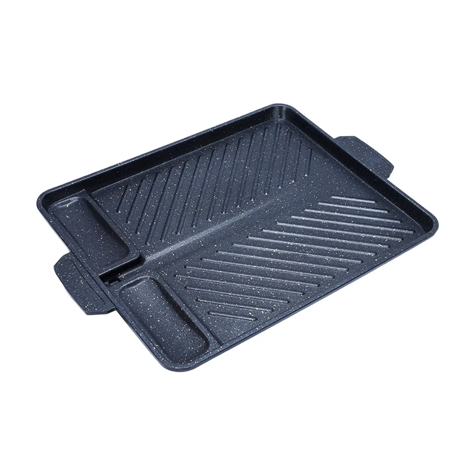Korean Style Grilling Pan Griddle Grill Plate Multipurpose for Restaurant
