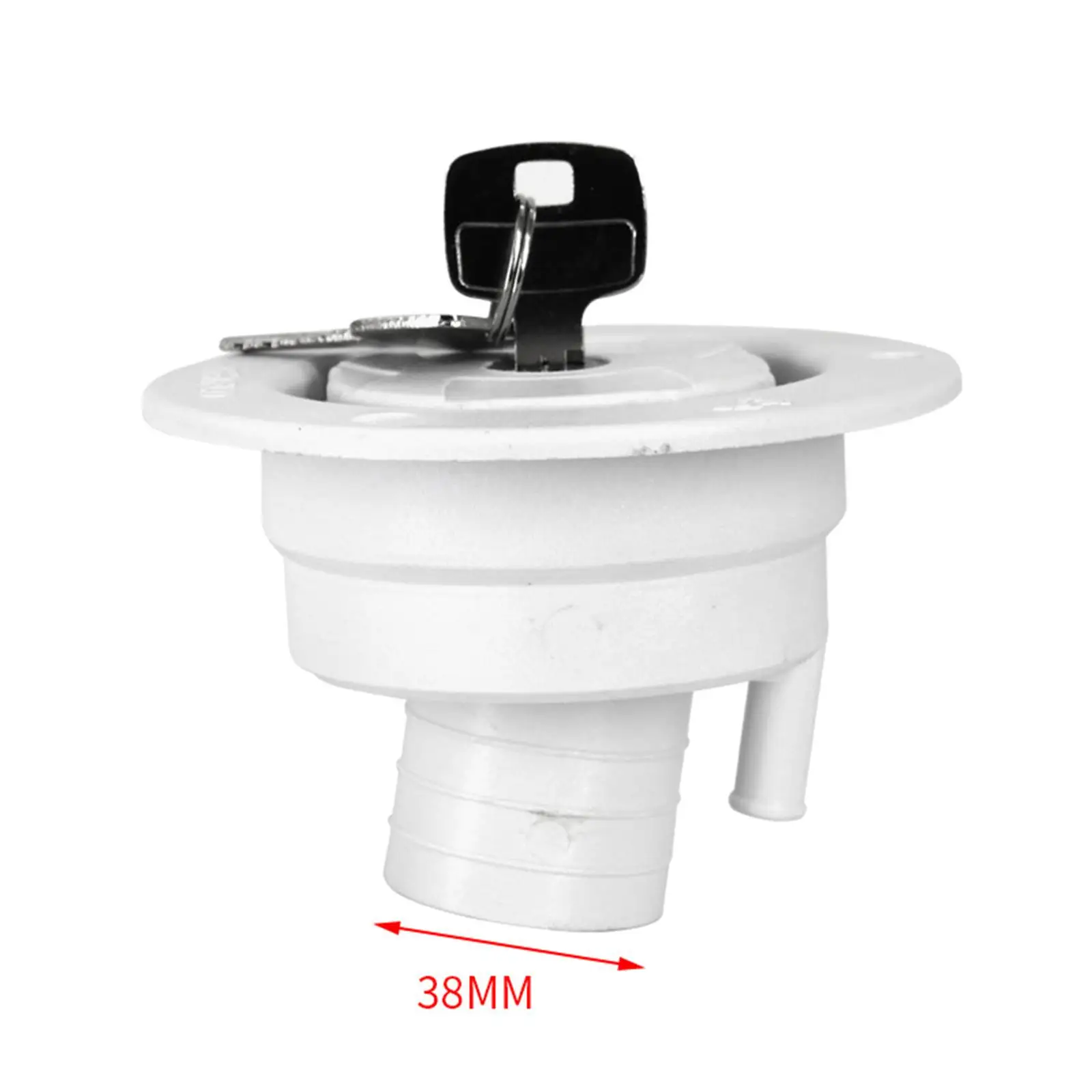 Universal Gravity Fresh Water Hatches Inlet Leakproof with 2 Keys Replace Lockable for Motorhome Camper Boat