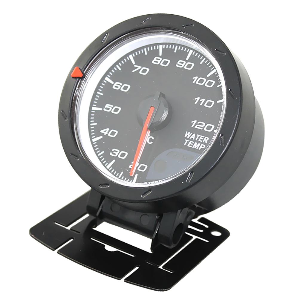 Replacement 60mm Car Water Temp Temperature Gauge Pointer Meter with Sensor