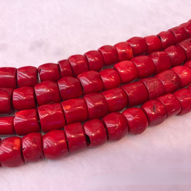 Large red coral for hot jewelry making