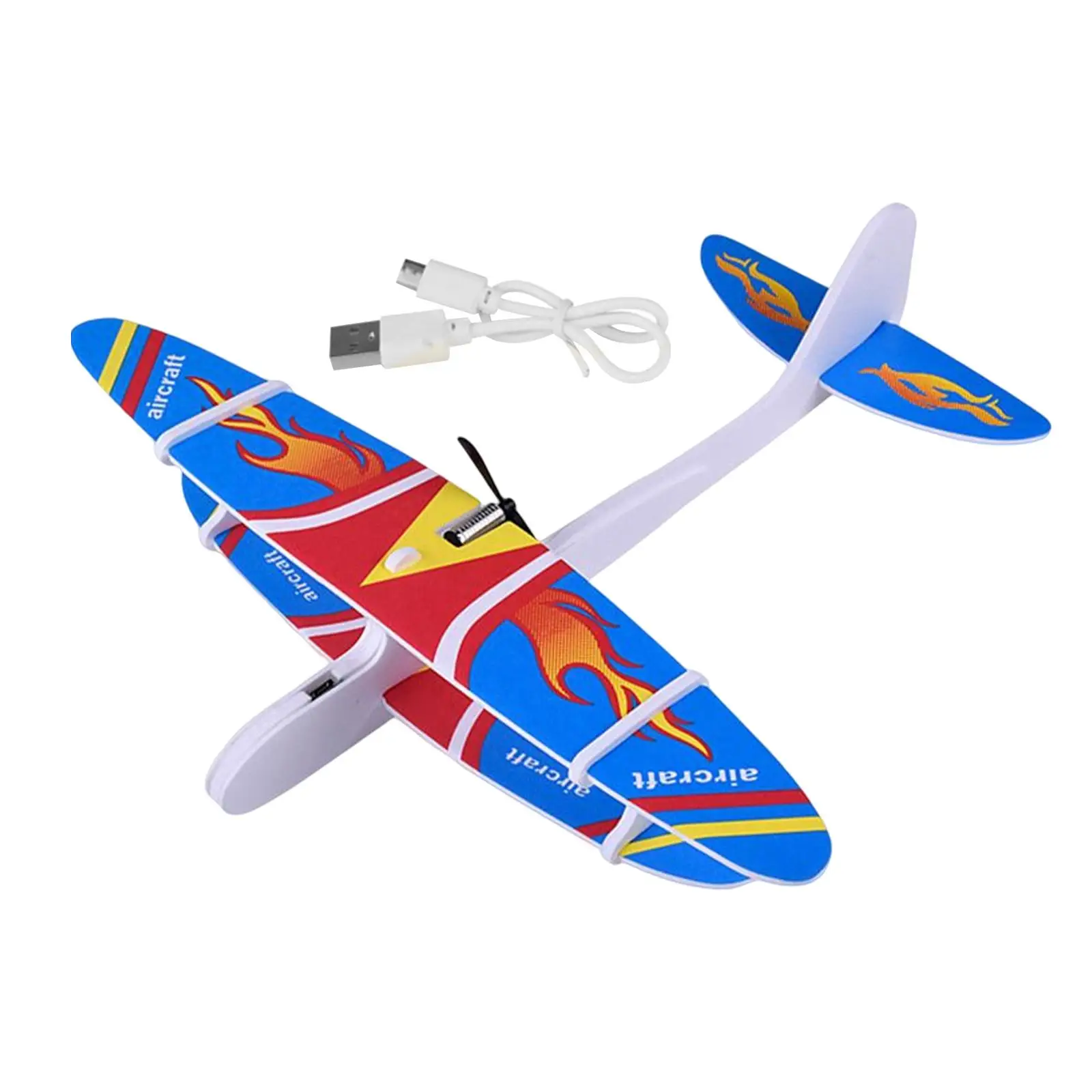 foam Electric Hand Throwing Glider Plane Outdoor Sport game toy for Adults