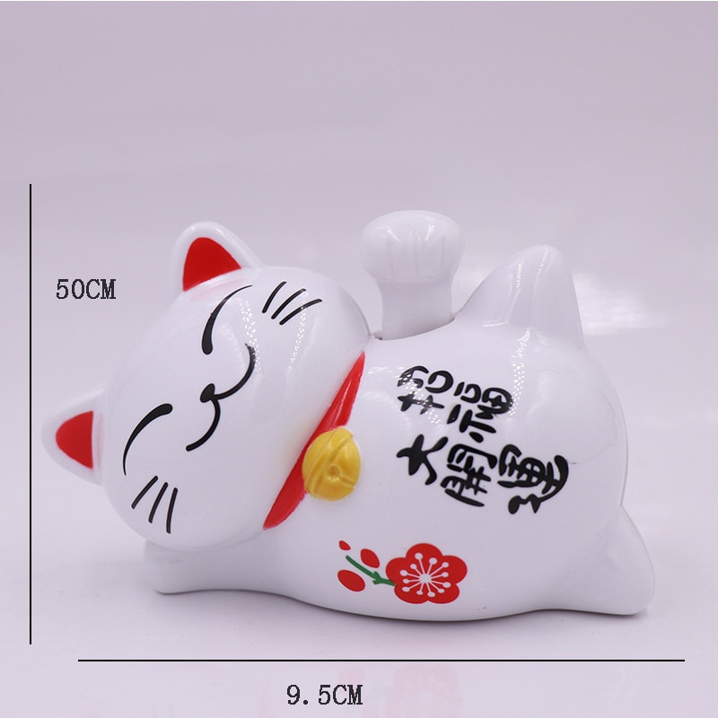 Car Ornament Sleeping Lazy Cat Solar Decoration Creative Auto Cartoon Lucky DollCar Interior Styling