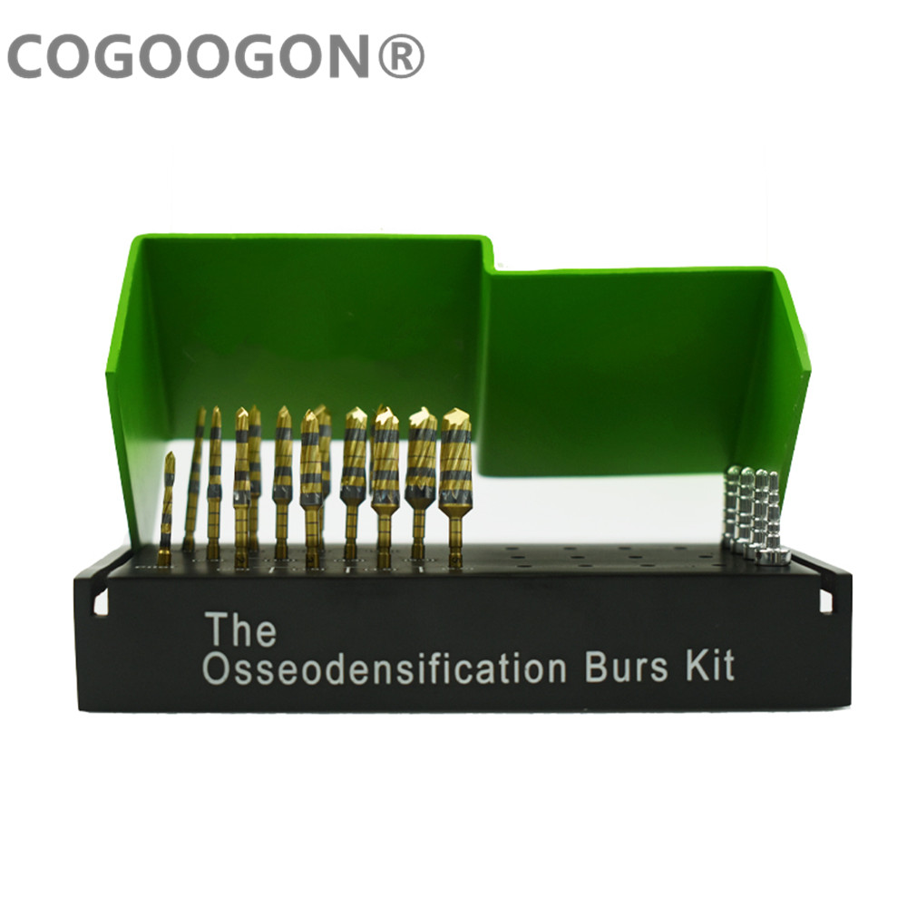 Best of 17pcs / Set Titanium Dental Osseodensification Bur Drills Dental Implant Green Kit Surgical Rust Free Reviews & Tips