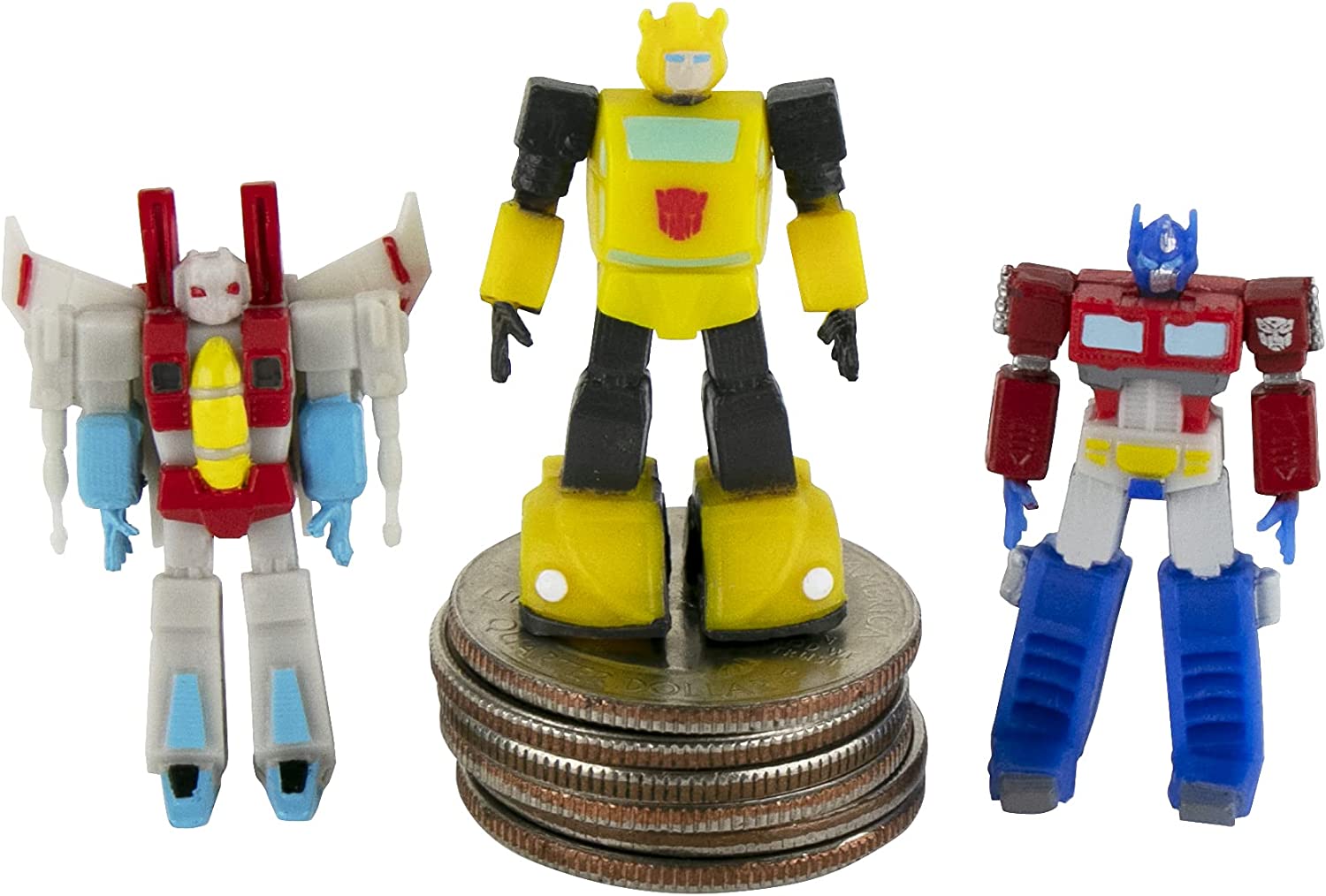 Миниатюрная экшн-фигурка Hasbro 1,25 дюйма, микро трансформеры, Optimus  Prime Bumblebee, миры, smaux, аниме игрушки для мальчиков, коллекционный ...