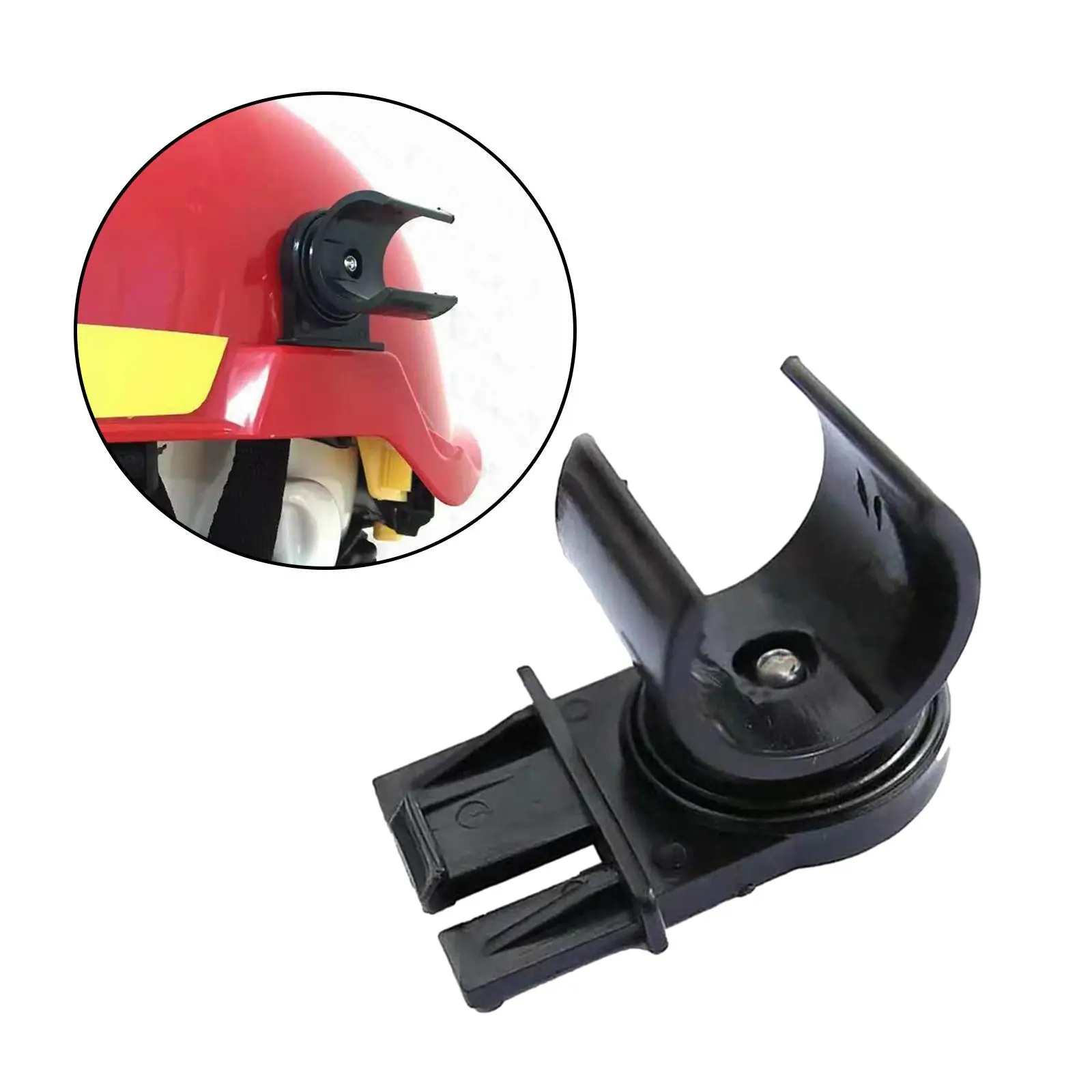 Hard Hats Flashlight Holder Easily Mount Mounting Bracket Lightweight Helmet Clips for Headlamp for Outdoor Cycling Outdoor Work