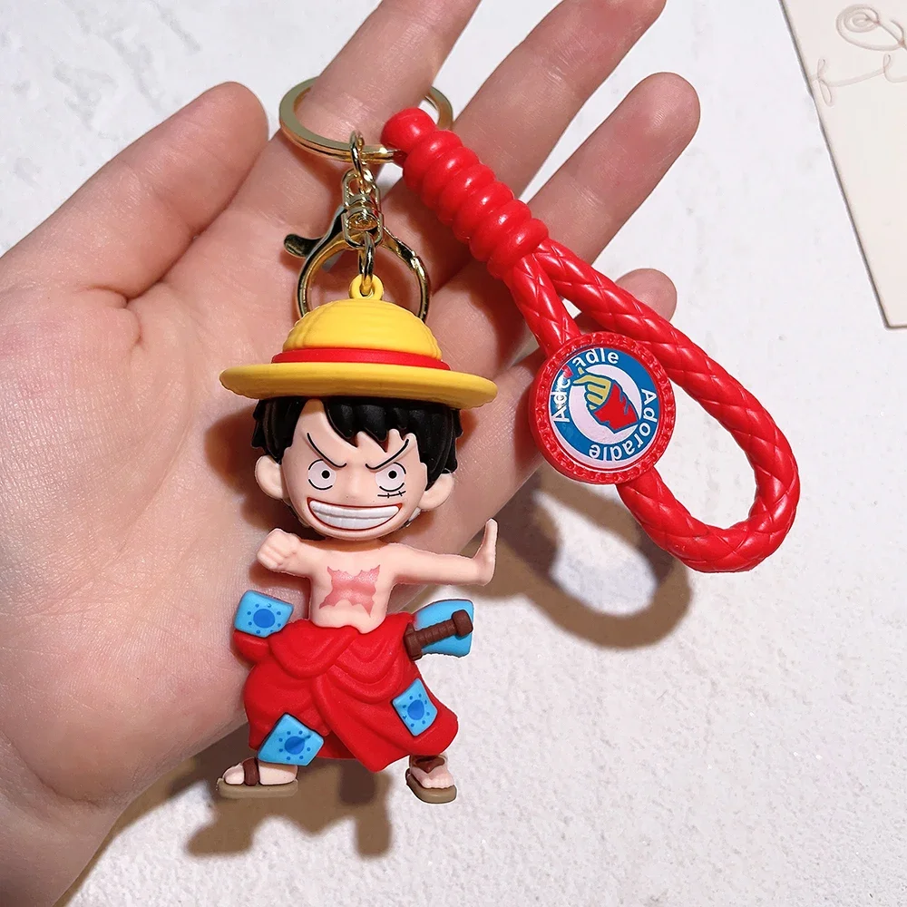 Anime One Piece Keychain Pendant Accessory Luffy Keychain