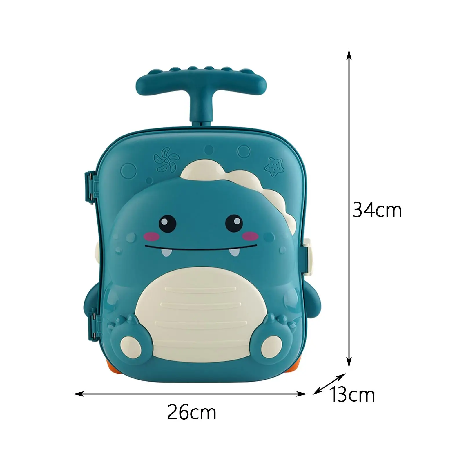 Sand Toy Sand Playing Toy Mini Dinosaur Trolley Case Kids Beach Sand Toys Set for Seaside Bathtub Outdoor Activities Beach Pools