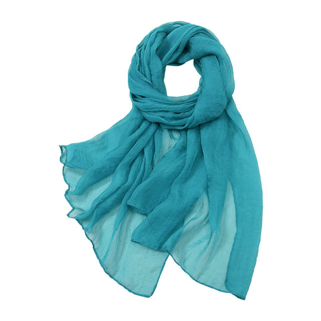 Sciarpa Donna 185x110 Cm In Rayon - Seta Artificiale, Morbida E Leggera | Per Spiaggia, Estate E Accessori