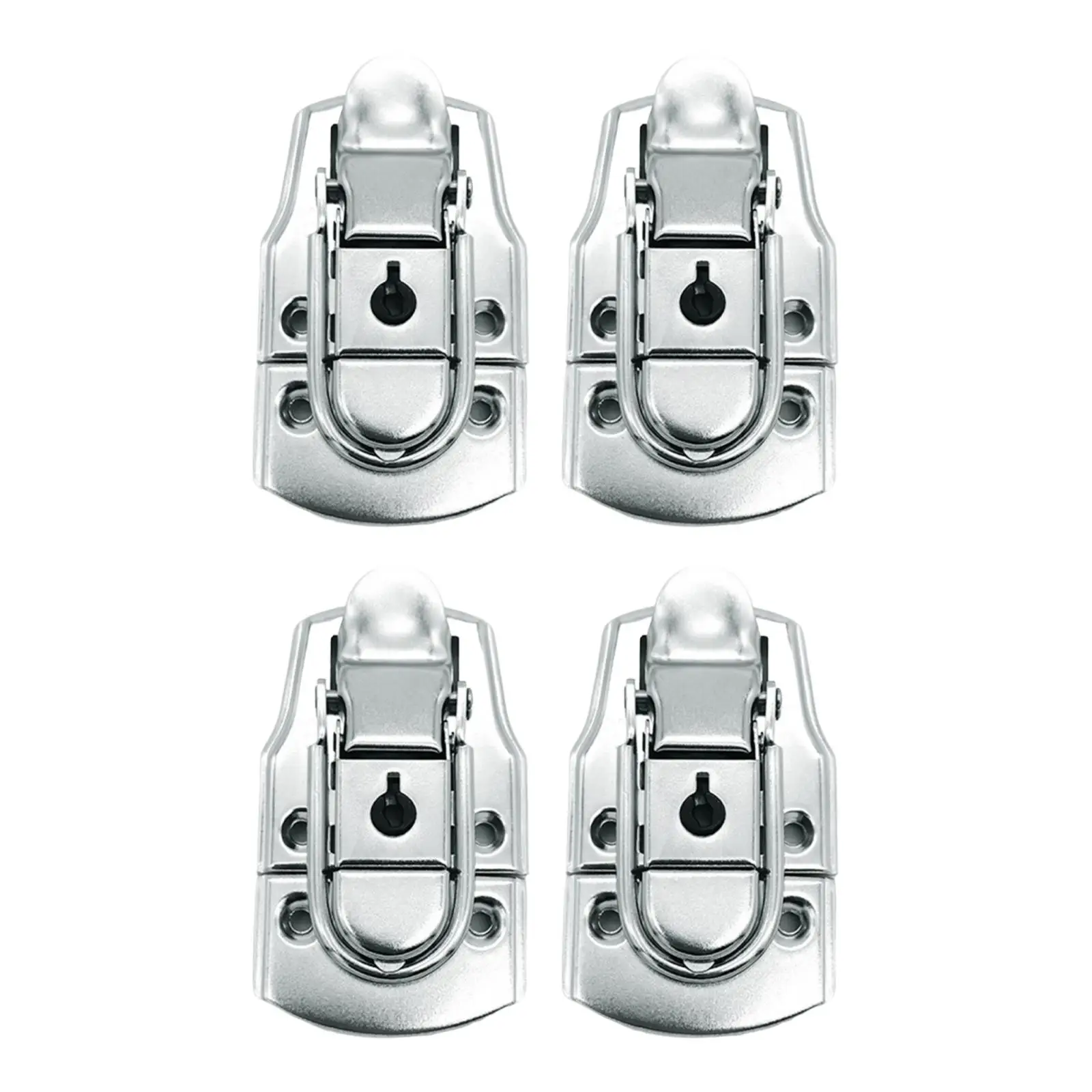4x Toggle Hasp Latch Durable Smooth Locked Buckles for Wooden Box