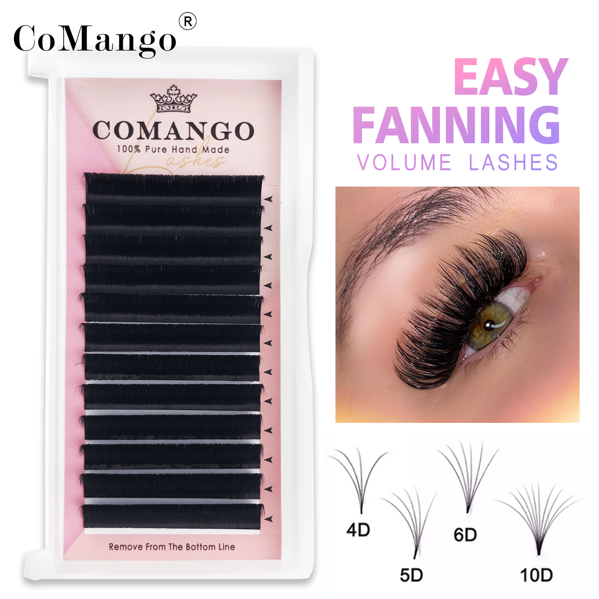 Best of C / D / DD Curl Easy Fan Lashes Fast Bloom Eyelash Extension Self-Making Fans Volume Lash Extensions Supplies Reviews & Tips