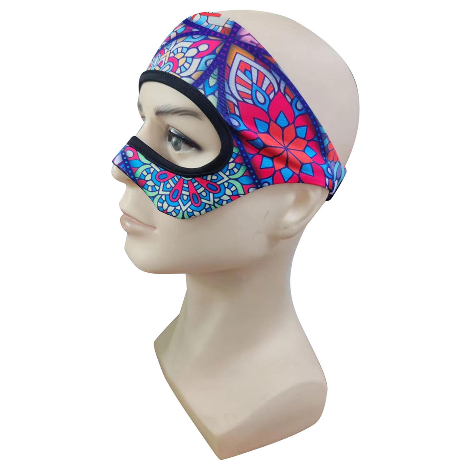 VR Accessories Eye Mask Cover Breathable Sweat Band Cover Adjustable Washable Face Cover for Games Accessories Home