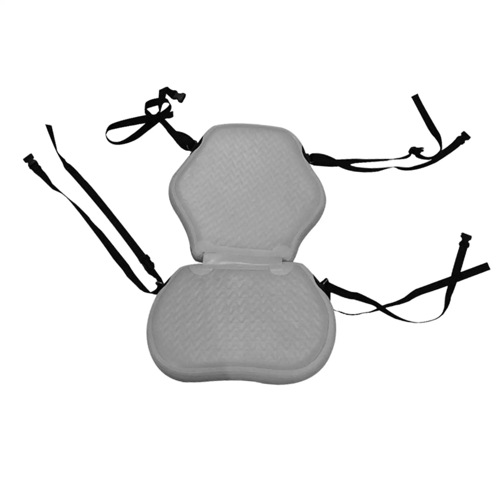 Kayak Backrest and Seat Canoe Seat Adjustable Kayak Replacement Seat Cushion Pad with Back Support for Fishing Boat Rafting