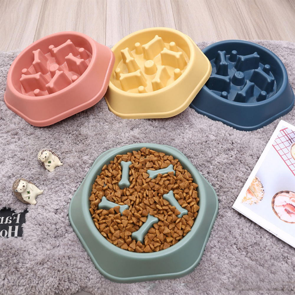 Title 8, Pet Dog Bowl Dog Slow Feeder Bowl Puppy Cat Slo...