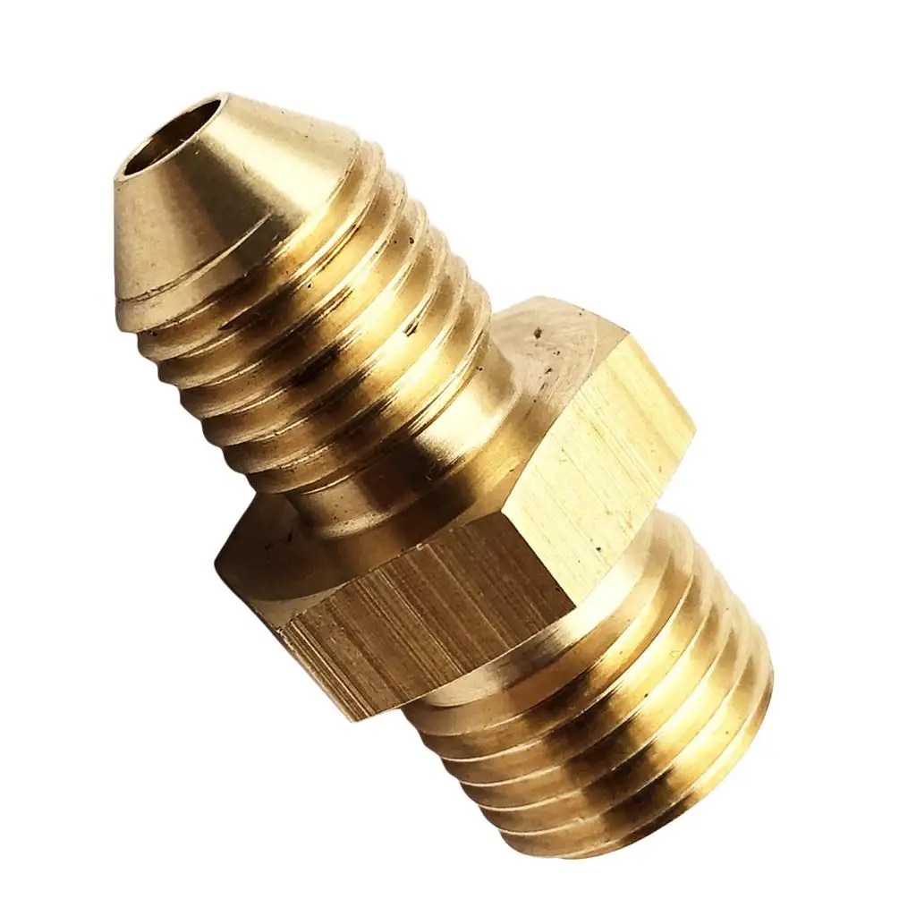 Brass AN4 4an To 1/2-20 UNF Male Fitting Straight Adapter  Water Gas