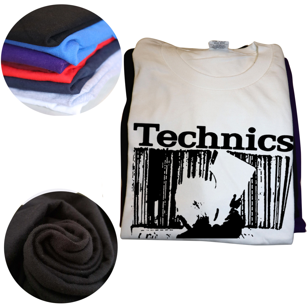 Technics T-Shirt Kid Teach Them Well Dj Musik T-Shirt Mode Baumwolle Kurzarm O-Ausschnitt Sommer Coole T-Shirts – Detail 4