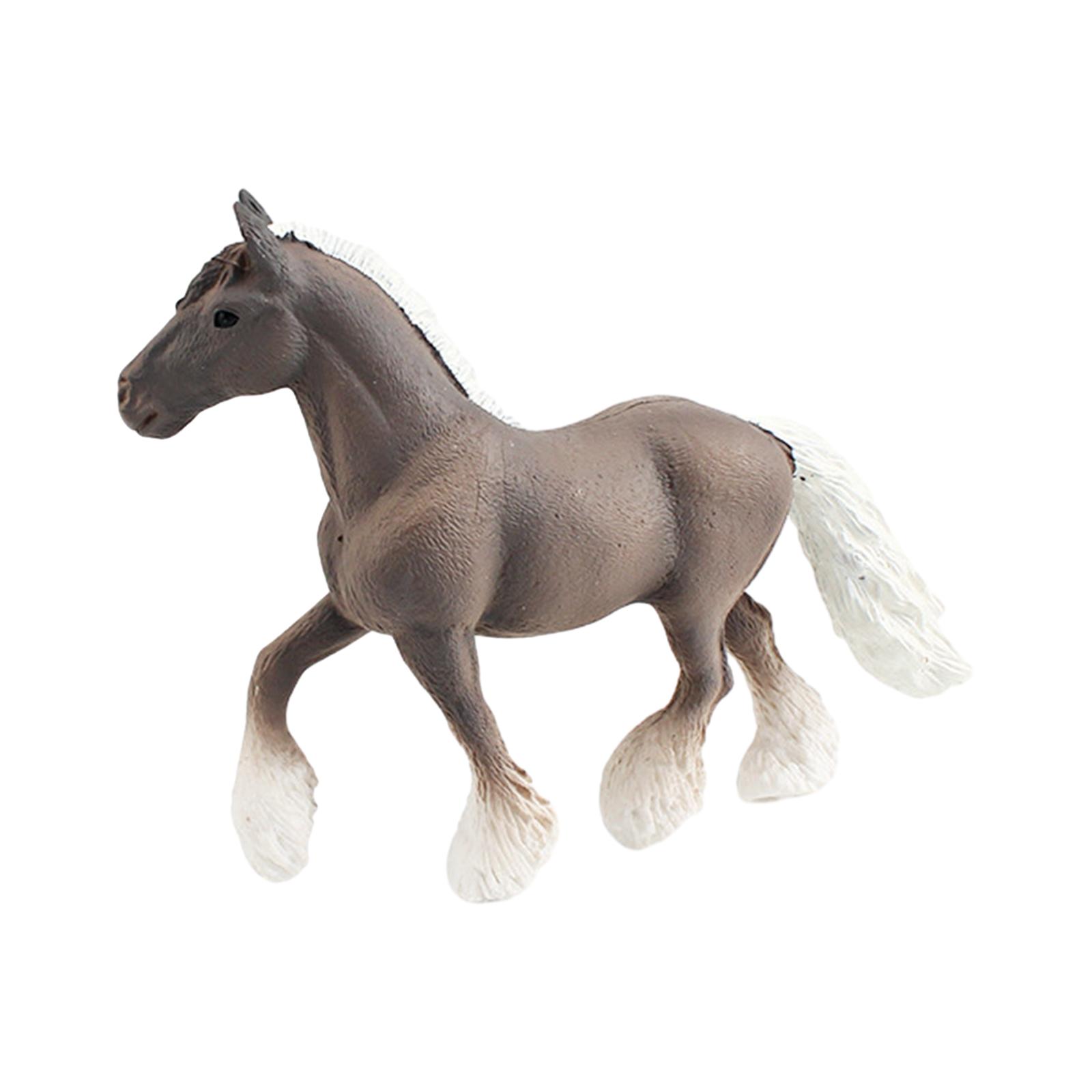 Animals Figures Simulation Horse Party Favors Educational Learning Toy Horse Toys for Desktop Decor Cake Toppers Ornament Family