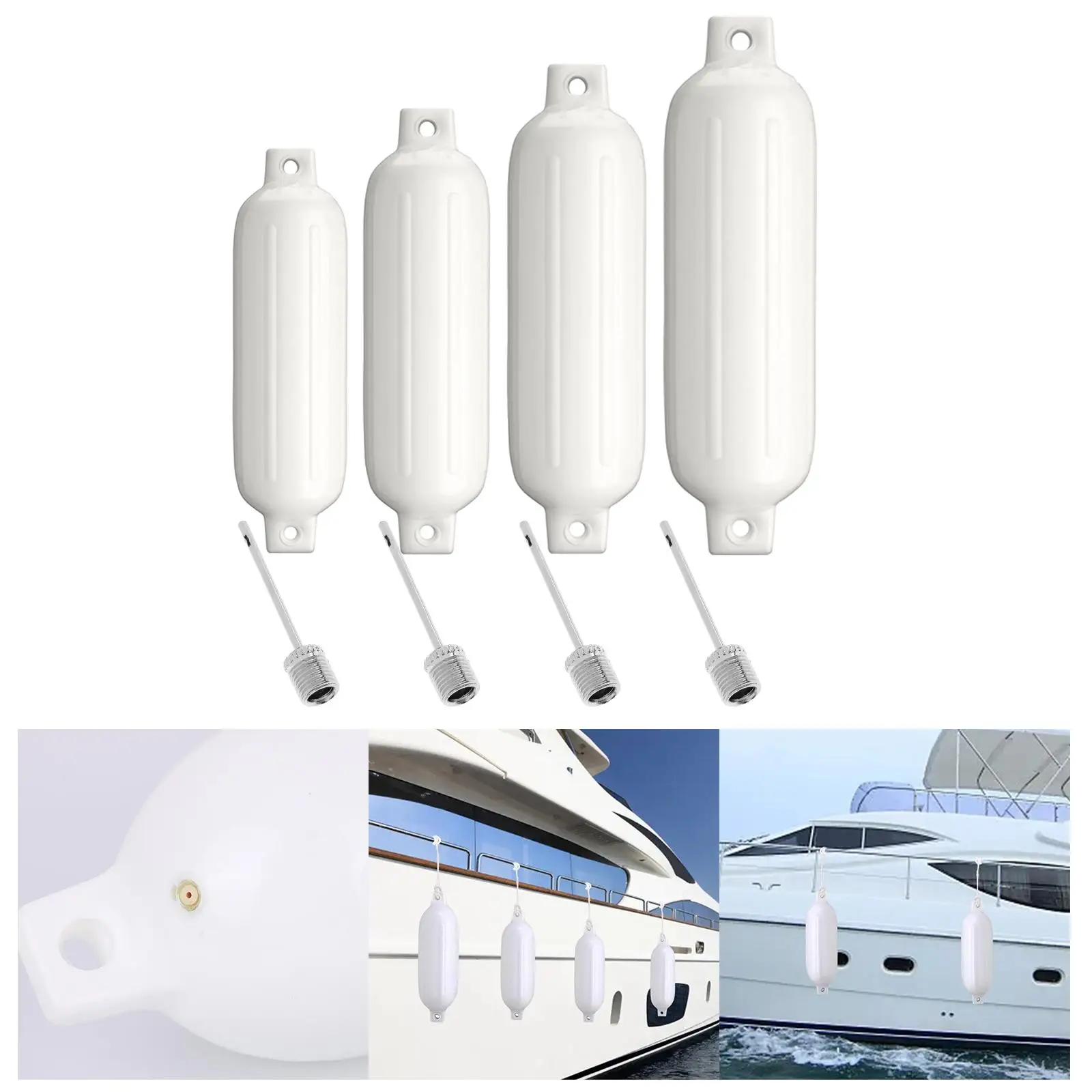 Boat Fender Floating Platform Boat Accessories Marine Boat Bumpers Fenders for Sport Boats Boat Pontoon Fishing Boats Yacht