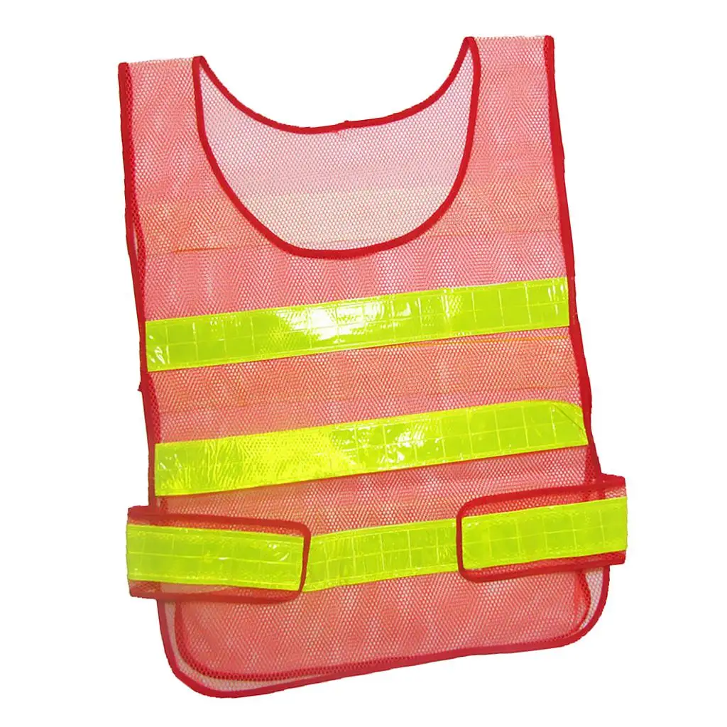 Adjustable Safety High Visibility Safety Vest, High Visibility Safety Vest With