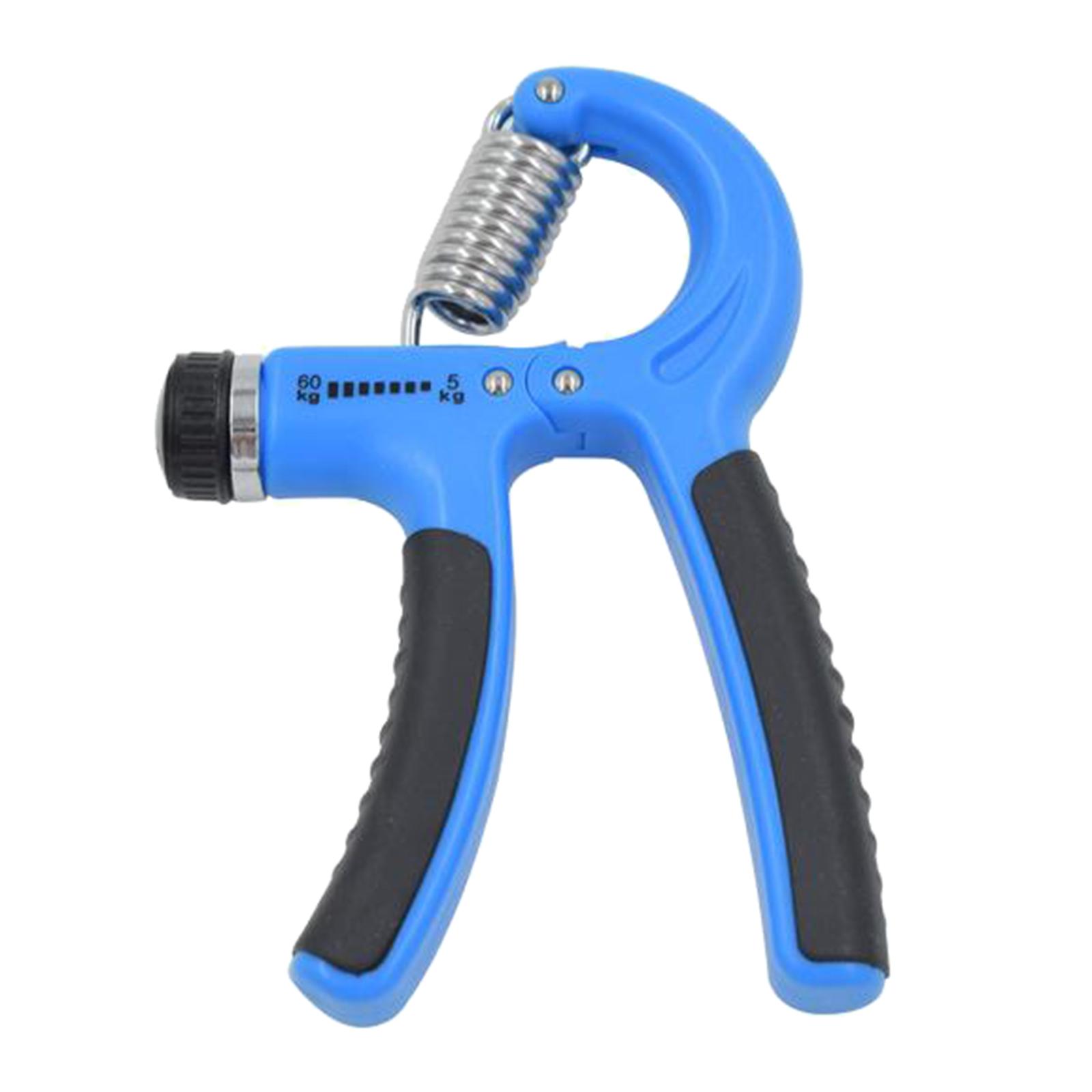 Hand Grip Strengthener Adjuster Wrist Forearm Gripper Exercise Trainer Home Gym