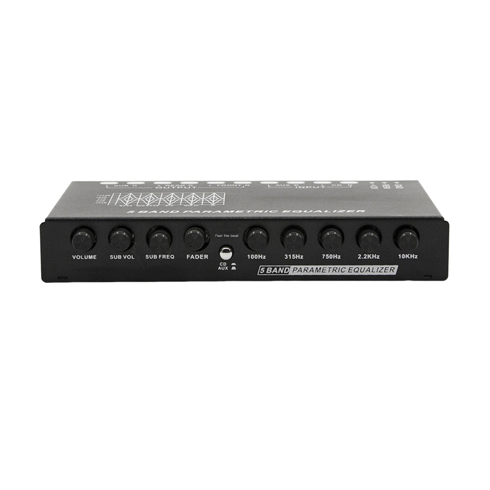 Title 5, 5-Band-Auto-Audio-Equalizer, stilvoll, vorne, h...