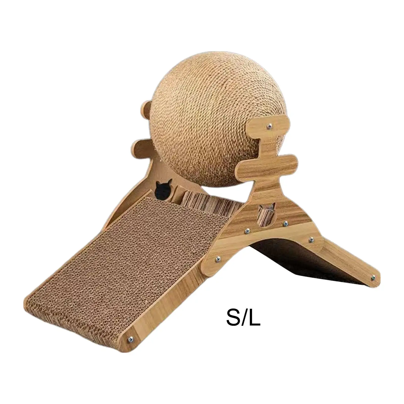 Cat Scratcher Toy Playing Grind Claw Furniture Protection for Small Medium Large Cats Sisal Cat Scratching Ball Scratching Pad