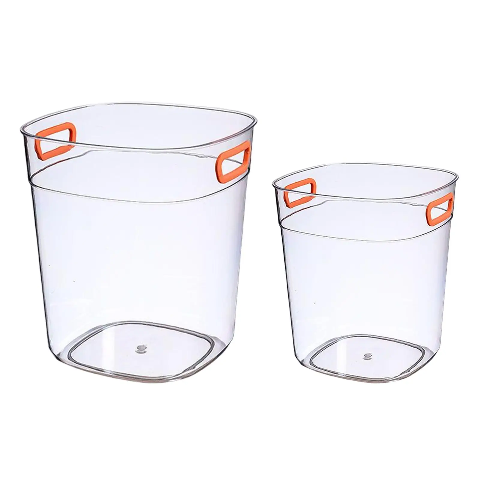 Beverage Chilling Tub Ice Container Round Wine Bucket for Bar Home KTV Clubs