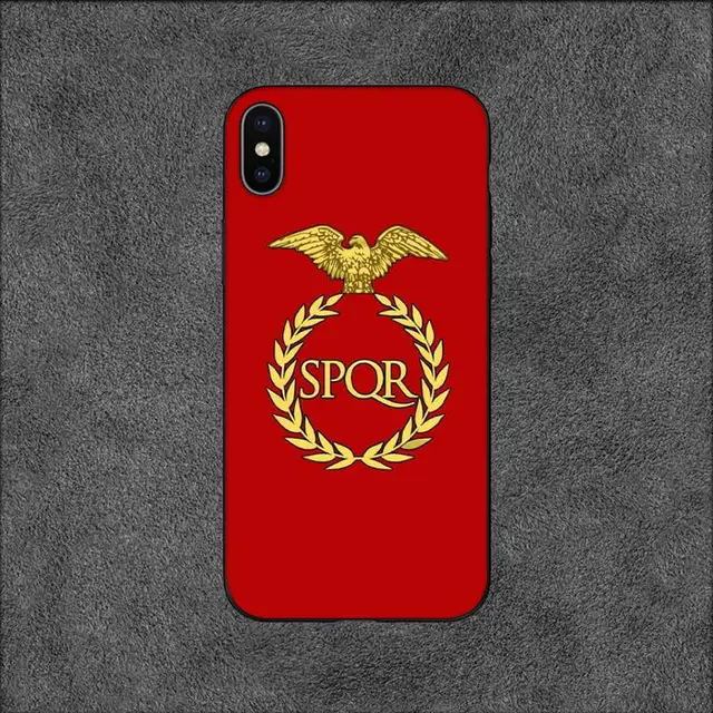 SPQR Roman Imperial legion Phone Case For iPhone 11 12 Mini 