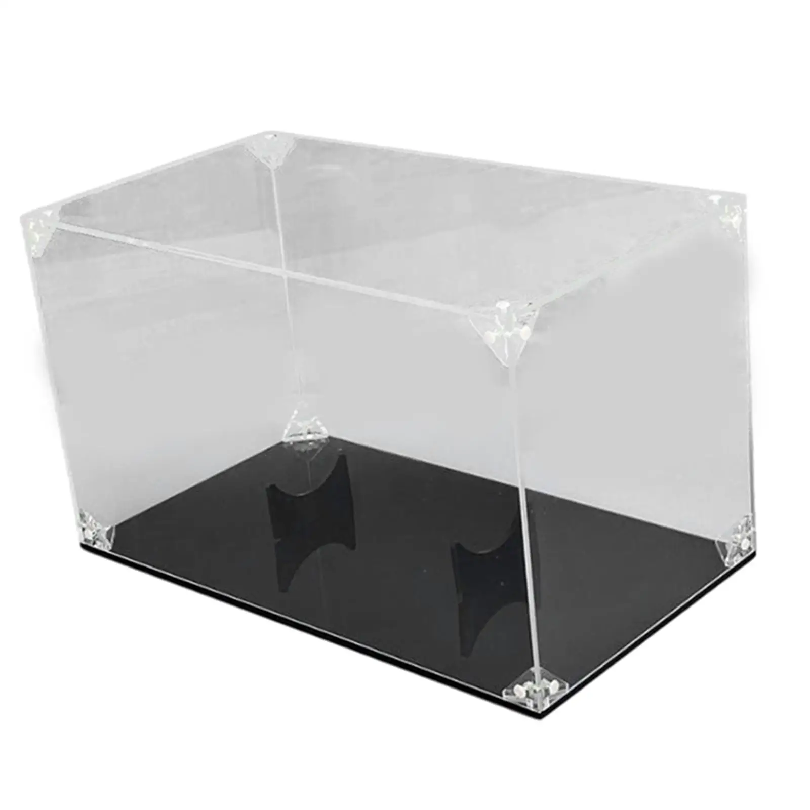 Clear Acrylic Football Display Case Oval Ball Holder Rugby Holder Sports Collectibles Storage Showcase Box Football Storage Rack