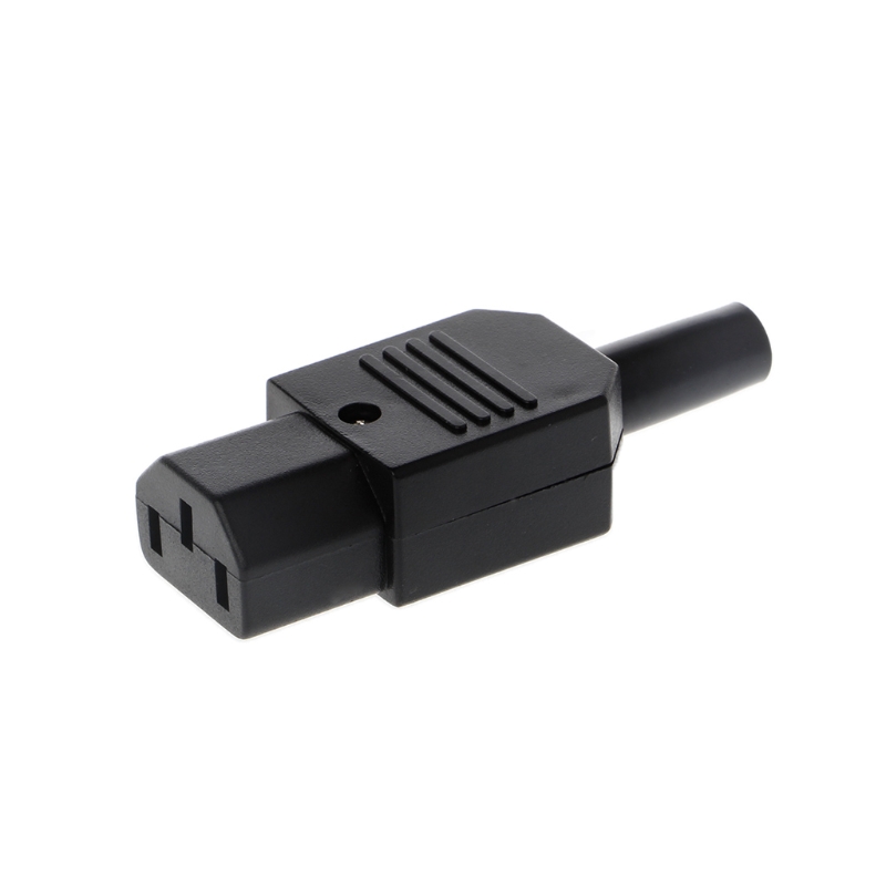 IEC 320 C13 Weibliche Stecker Kabelmontage Power Stecker 3 Pin Buchse 10A /250V – Detail 1