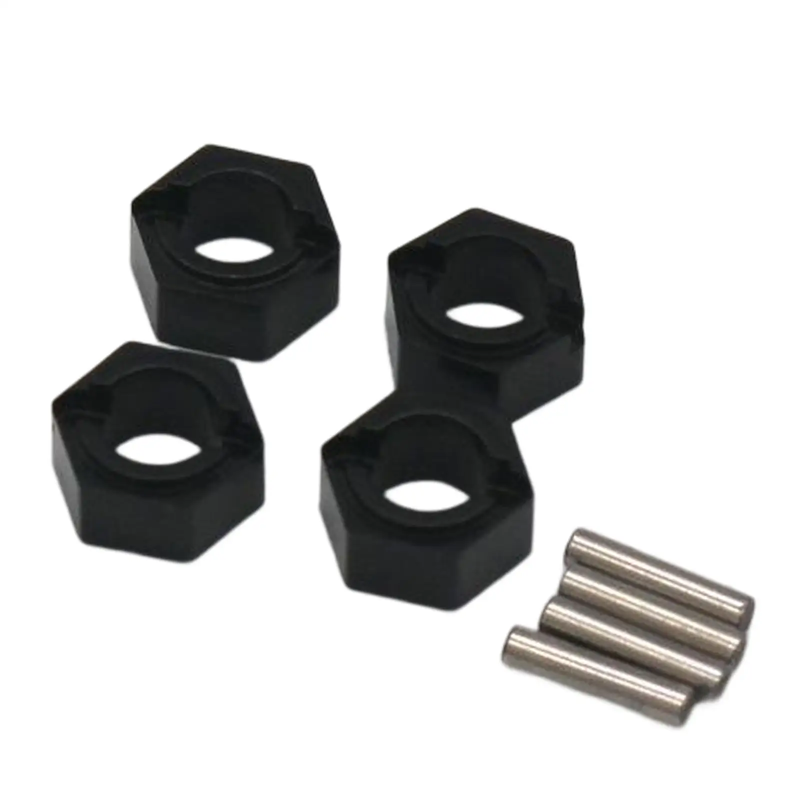 4Pcs Wheel Hex Adapter RC Model Accessory RC Hex Hub for FMS1/24 Fcx24