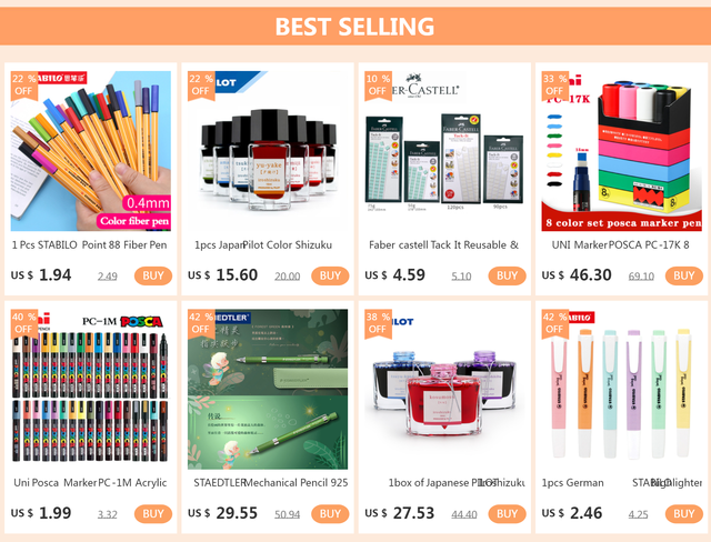 5Pcs/set Japan ZERBA JJ15 color gel pen 0.5mm and