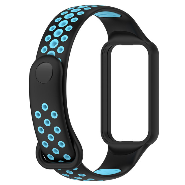 6 Cinturini Colorati Per Xiaomi Redmi Band 2 E Band 8 Active - Silicone Sportivo Regolabile - Foto 2
