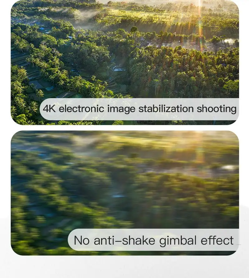 4k electronic image stabilization shooting no anti-shake gimba