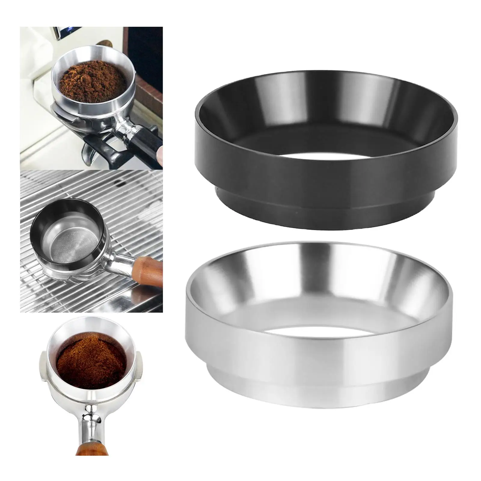 51mm Coffee Dosing Rings Coffeeware Cafe Tools for Brewing Bowl Tampers