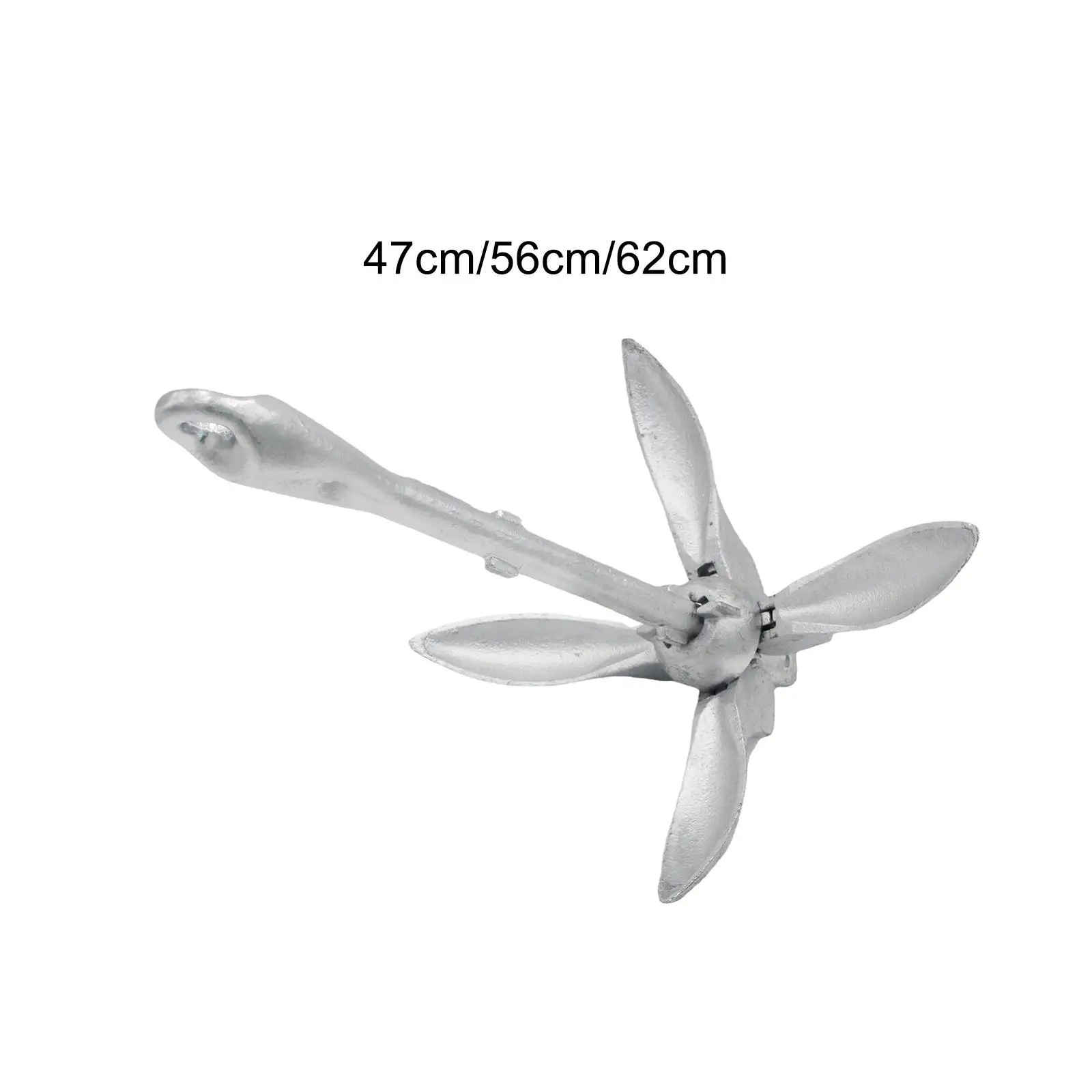 Folding Anchor Grapnel Carbon Steel for Kayaks Small Watercrafts Boat