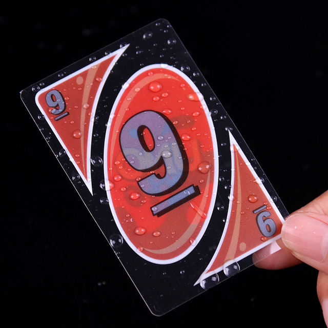 UNO H2O Card Game for Kids, Jogos de Tabuleiro, Impermeável, À