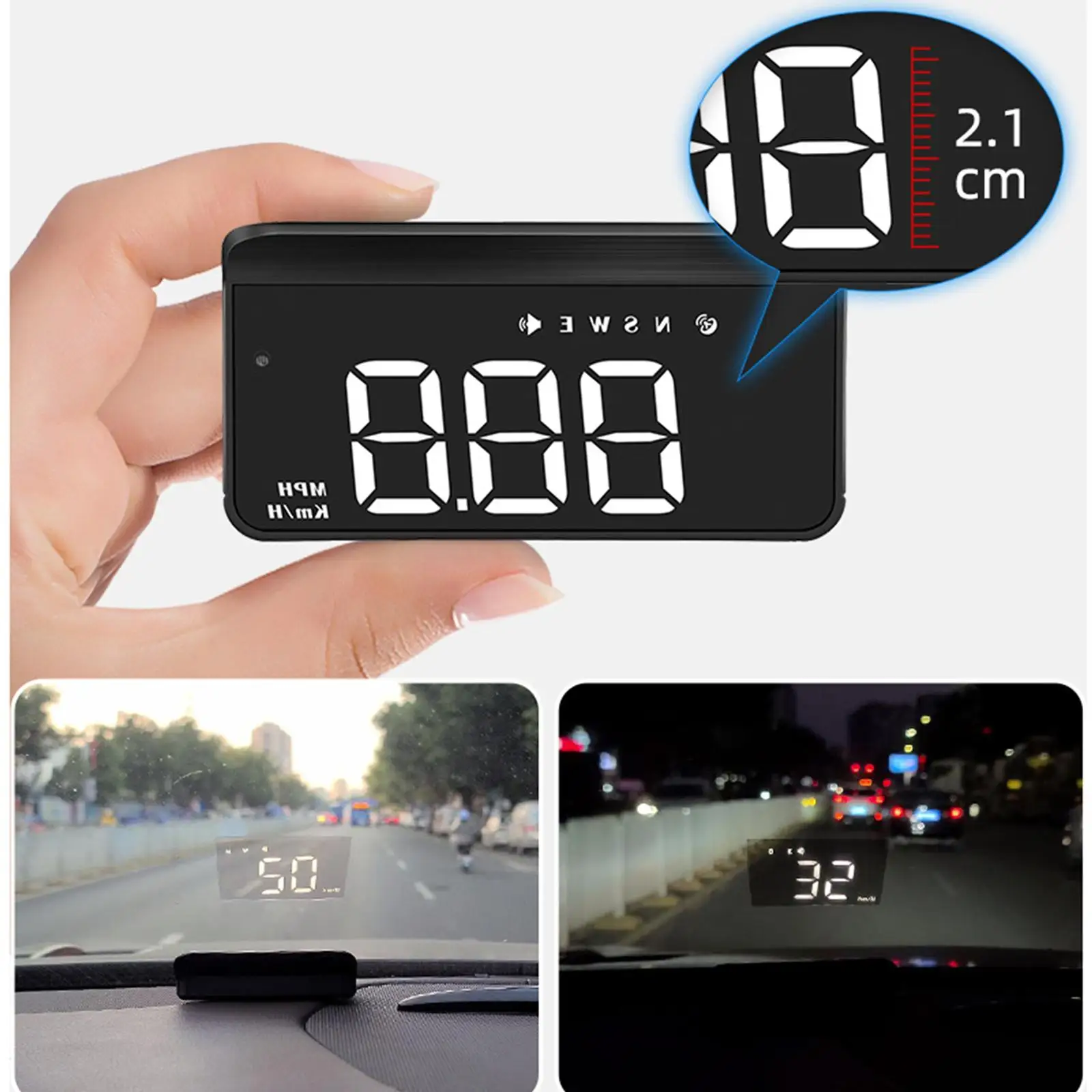 HUD  Display M1 Screen Reflection Film Fit for Vehicles