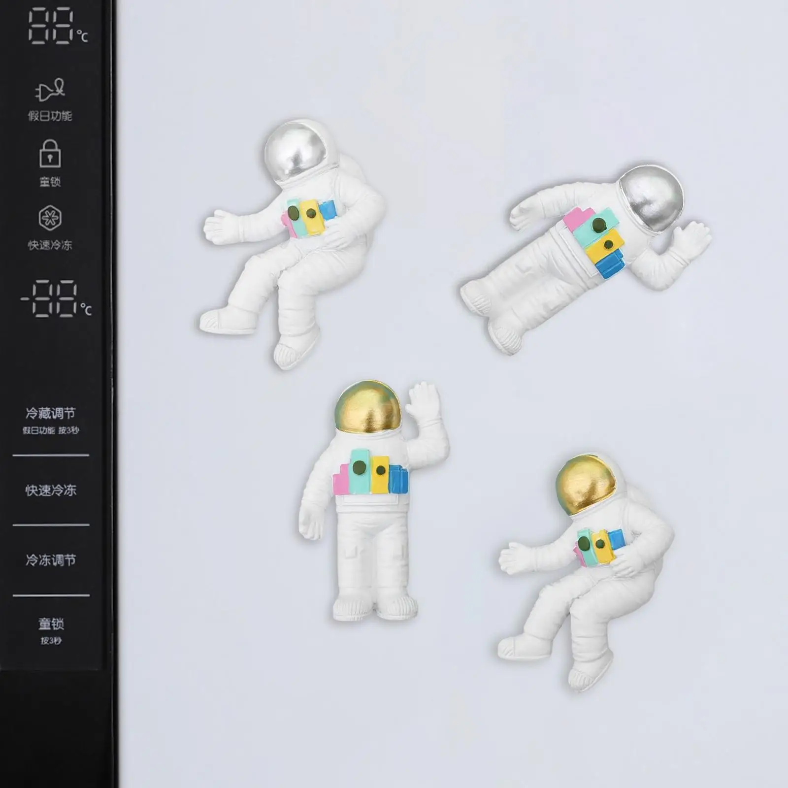 Novelty Refrigerator Magnets Waving Astronaut Astronaut for Kitchen