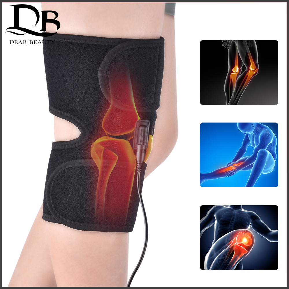 Best of Knee Massager Heating Brace Support Wrap Hot Therapy Arthritis Cramps Pain Relief Injury Recovery Rehabilitation Reviews & Tips