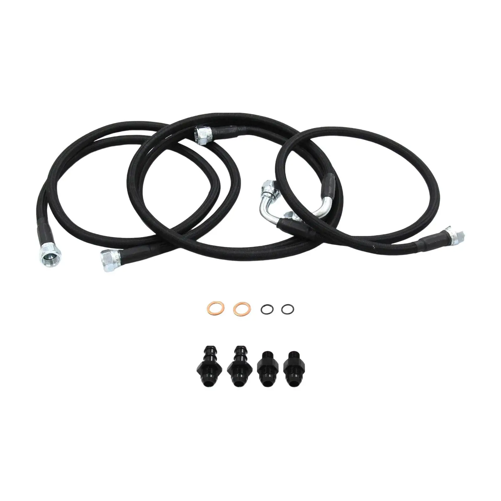 Transmission Cooler Hose Line Kit Replaces Accessory for 48RE Transmissions