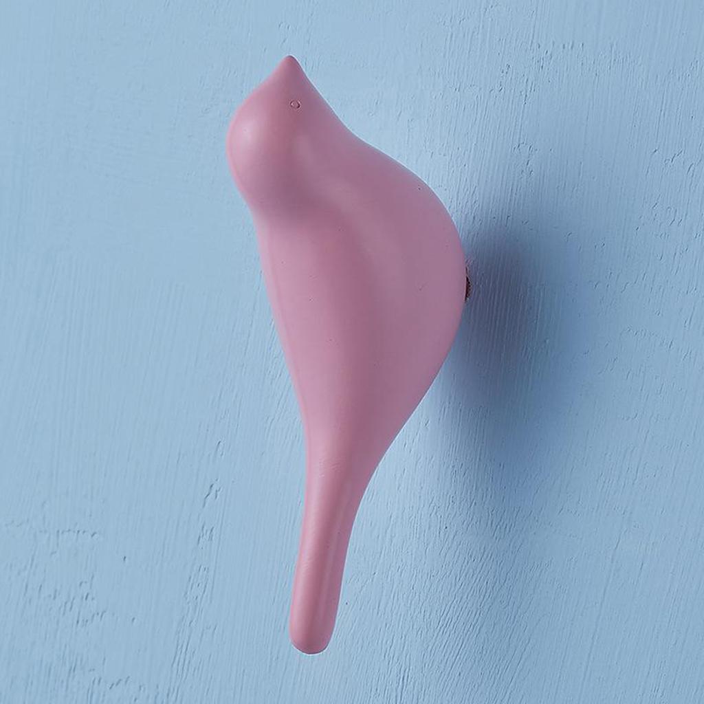 3D Resin Bird Shape Coat Hooks, Wall Hanger, Art Decoration, Help Your Home Get Organized
