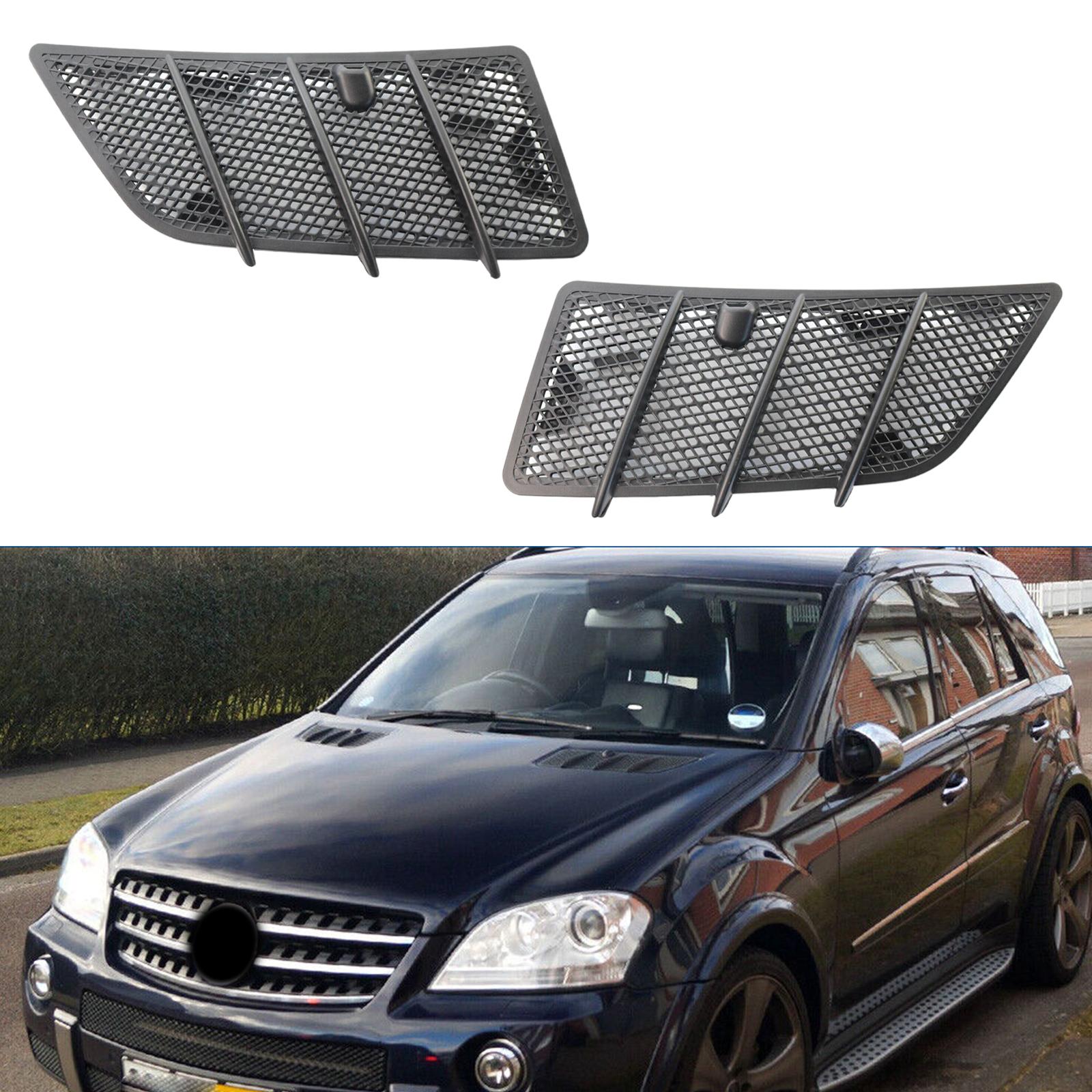 Vent Grille Cover Durable Black Easy Installation Replacement Parts for W164 ml Automotive Accessories