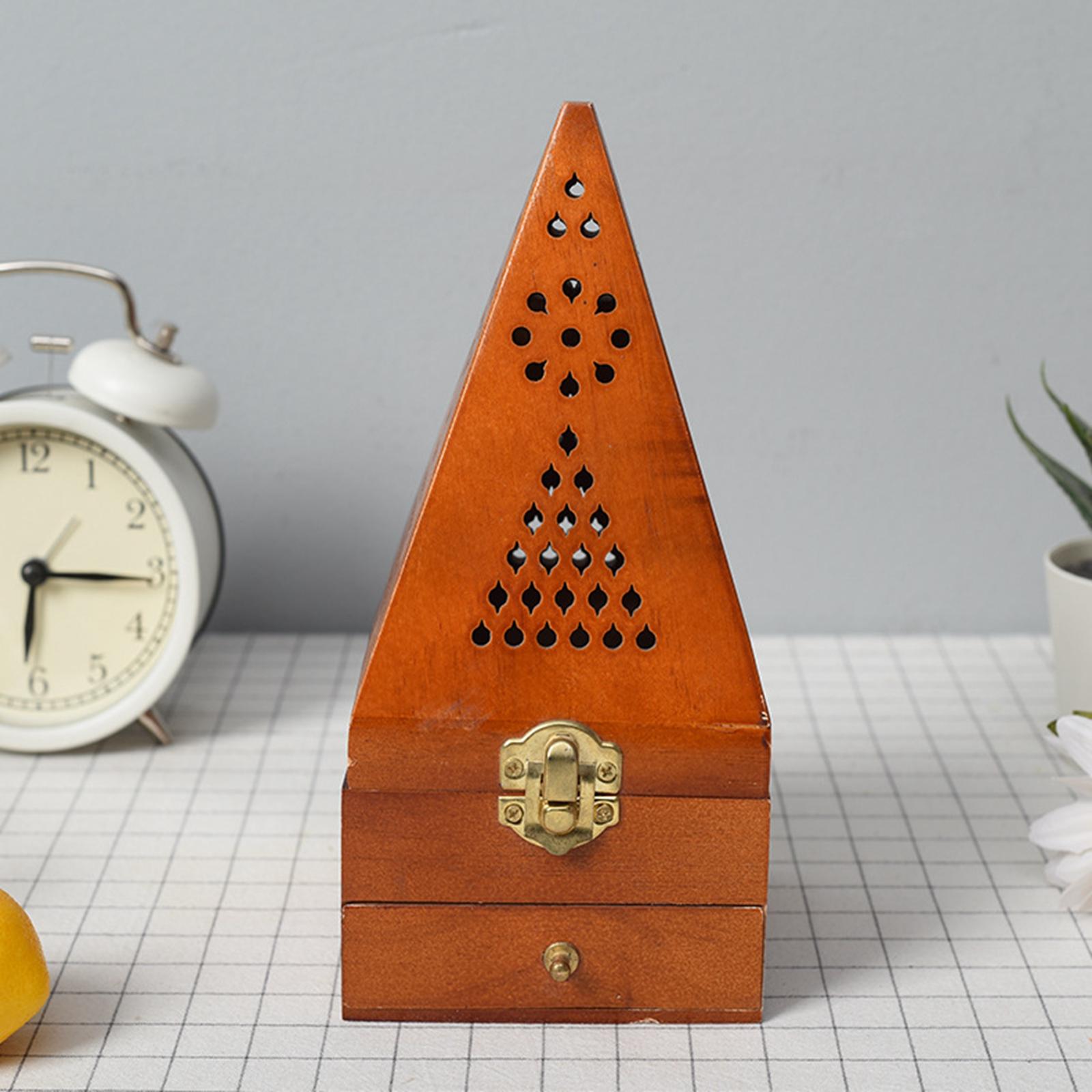 Incense Cone Holders Storage Box Home Decor Decorative for Home Fragrance