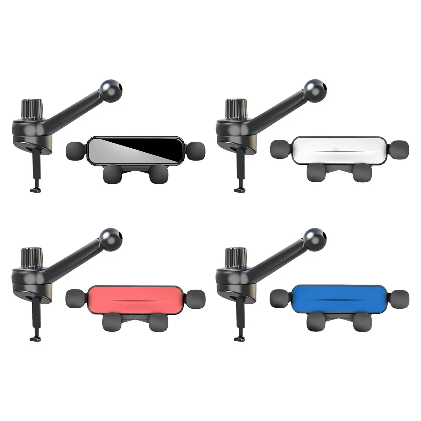 Auto Clamping Car Phone Holder with Extension Rod and Telescopic Hook Nonslip Air Vent Phone Mount Bracket for Byd Atto 3