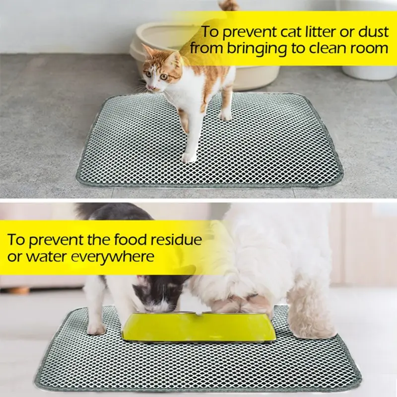 Double Layer Cat Litter Trapping Mat
